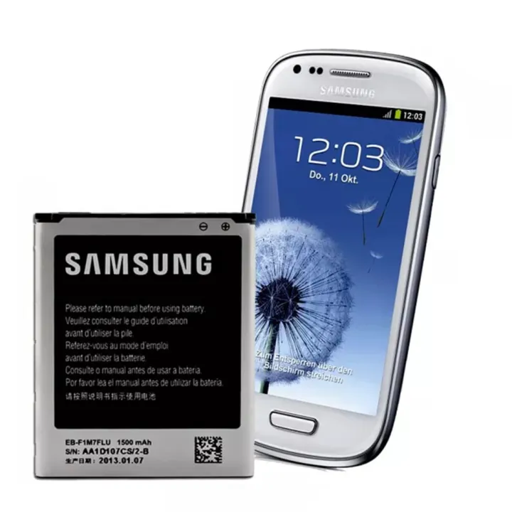 Battery for Samsung Galaxy S3 Mini Battery Fit GT-i8190 | i8160 | i8190N | GT-i8200 | GT-S7562 Battery Model: EB-F1M7FLU (1500mAh) Battery