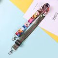 Set cute print, Tron Niloso, anime, Disney, Mickey, Mickey, Easy, adjustable phone case, bag, decorated lanyard, strap gift. 