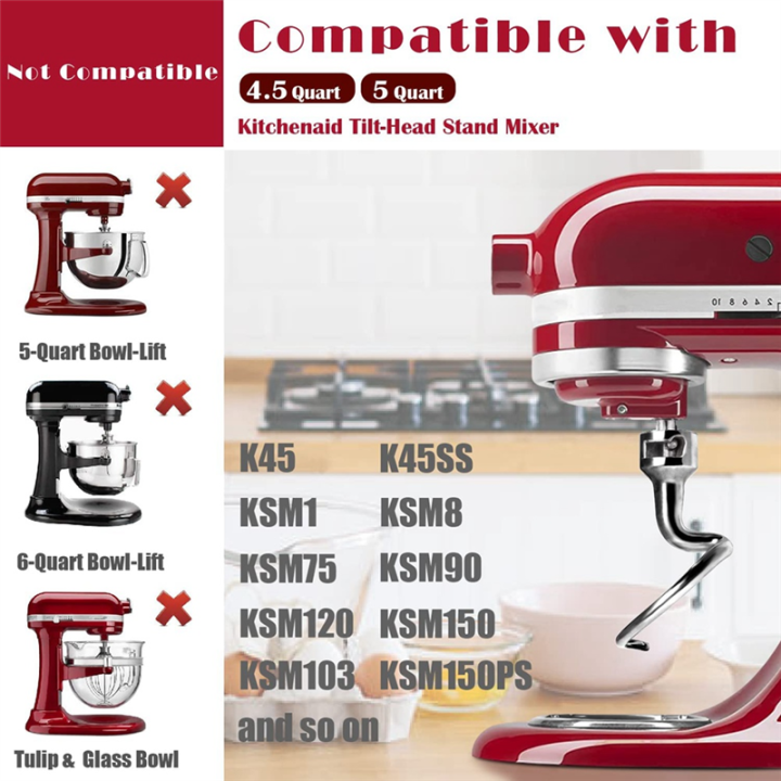 Spiral%20Dough%20Hook%20Dough%20Hook%20Replacement%20for%20Kitchenaid%204.5-5%20Quart%20Tilt-Head%20Stand%20Mixer%20-%20Image%205