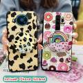 protective Back Cover Phone Case For Nokia 8.3/8 V 5G UW TPU Glitter Waterproof Fashion Design Anti-knock cute quicksand. 