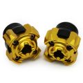 For PCX 125 160 Front Fork Wheel Muffler Frame Slider ,Gold. 