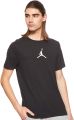 Jordan Crew Neck White T shirt for men - Black. 