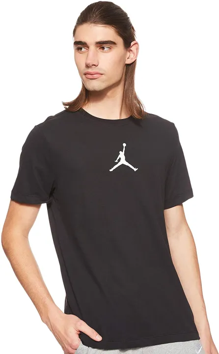 Jordan%20Crew%20Neck%20White%20T%20shirt%20for%20men%20-%20Black%20-%20Image%206