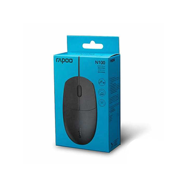 Rapoo N100 USB Wired Optical Mouse