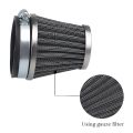35mm-Universal Motorcycle Air Filter Motorbike Carburetor Air Intake Pipe Mushroom Head Repalcement. 
