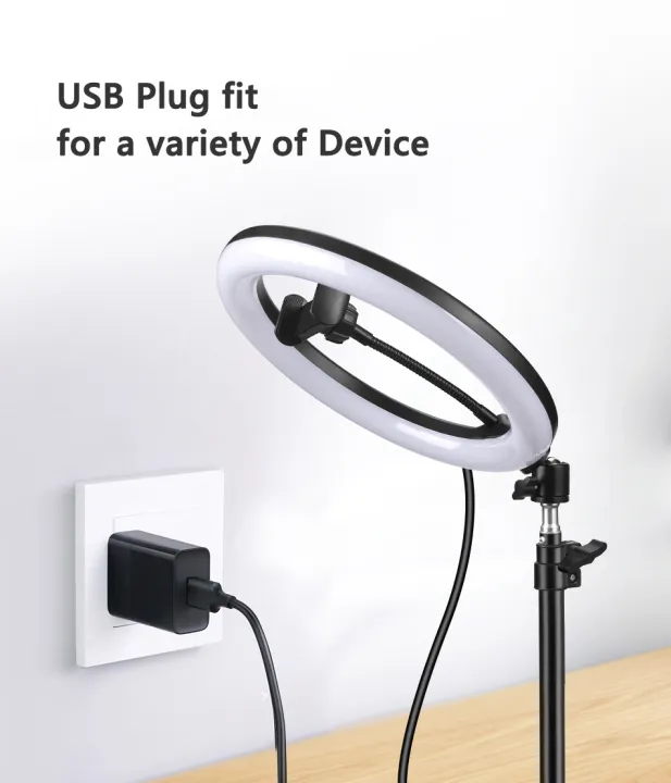 10inch%20Selfie%20Ring%20Light%20with%20Optional%20Tripod,%20Photography%20Fill%20Light%20Led%20Ring%20Lamp%20Ringlight%20for%20Video%20Recording%20Live%20Broadcast%20-%20Image%202