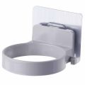 Wall-mounted Hair Dryer Holder Bathroom Hooks Hairdryer Hanger Rack Practical Wall Storage Strong Sticky Hairdryer Rack Stand. 