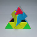 Professional Pro Pyramid Speed Cube Rubik Cube Sticker Less 3×3x3 Triangle Cube Puzzle Fidget Toy. 
