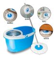 New Magic Mop | 360 Rolling Magic Floor Spin Mop | Bucket Stainless Steel (TBS). 