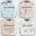Cute Cartoon Baby Bibs Waterproof Infant Eating Children Drawing Sleeveless Baby Bandana Bibs Soft Baby Bib Baby Feeding Stuff. 