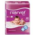 Marvel Baby Diapers - Large - 48 pcs. 