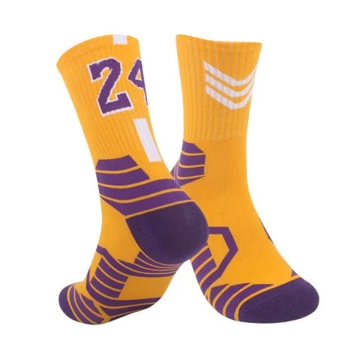 23%2024%2030Professional%20Basketball%20Sport%20Socks%20For%20Kids%20Men%20Outdoor%20Running%20Cycling%20Climbing%20Fast-drying%20Breathable%20Adult%20Non-Slip%20-%20Image%202