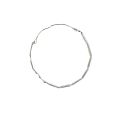 【Super Sale】Ariya Original Baroque Alien Natural Silver Strip Pearl Elegant Necklace Neck Small Fresh and Simple. 