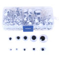 Self-adhesive mixed eyes for toys doll googly wiggly eyes diy accessories. 