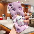 Hontinga for Samsung Galaxy A03S Back Cover Cool Cute Kuromi All-inclusive Film Hard Phone Case Camera Protection Mobile Cover. 