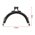 Metal Purse Frame Kiss Clasp Lock For Clutch Bags Handle Handbag Accessories DIY. 