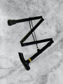 Four- section Adjustable Folding Cane aluminium Mountaineering Pole Old Man Stick Cane. 