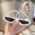 Silicone Frame Panda Sunglasses Fashion Children Sunglasses Anti-UV Kids Sun Glasses for Girls. 