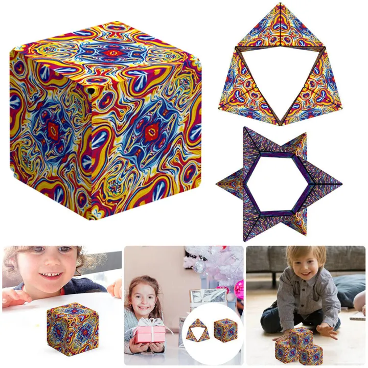 3D%20Shape%20Shifting%20Box%20Cube%20-%2072%20Shapes%20Anti%20Stress%20Hand%20Flip%20Changeable%20Magnetic%20Magic%20Cube%20Puzzle%20Toys%20Gift%20-%20Image%202
