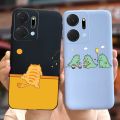 For Honor X7a Case RKY-LX1 RKY-LX2 Cute Fashion Cartoon Cover Soft TPU Phone Case For Honor X7a X 7a HonorX7a Back Covers Bumper. 