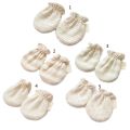 1 Pair Children Kids Baby Newborn Gloves Anti-scratch Multicolor Breathable Elasticity for Protection for Face Super Sof. 