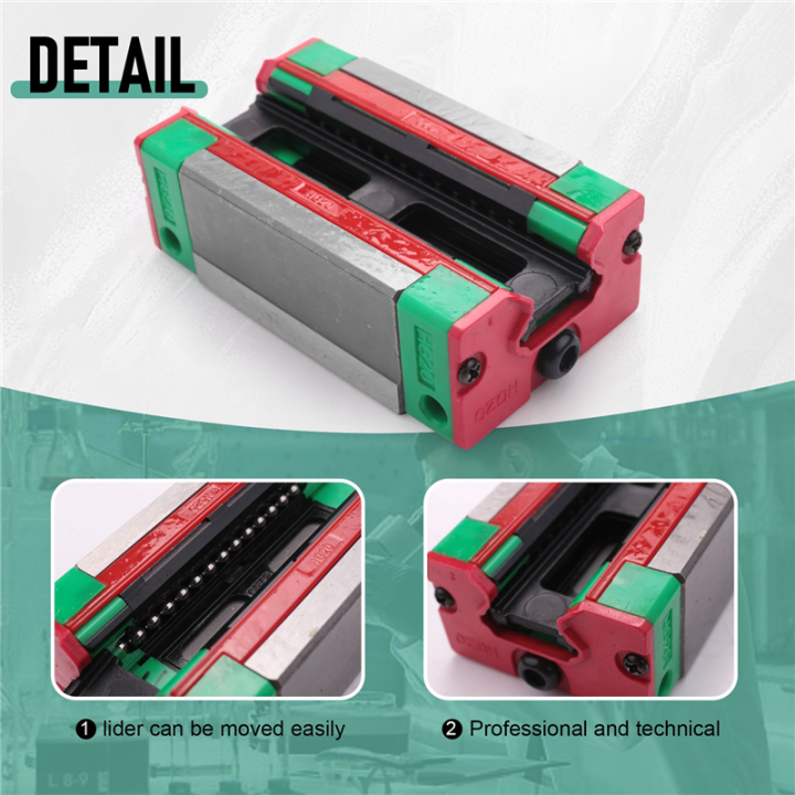 Steel%20HGH20CA%2020Mm%20Linear%20Rail%20Guide%20Block%20for%20CNC%20Machine%20Parts%20-%20Image%204