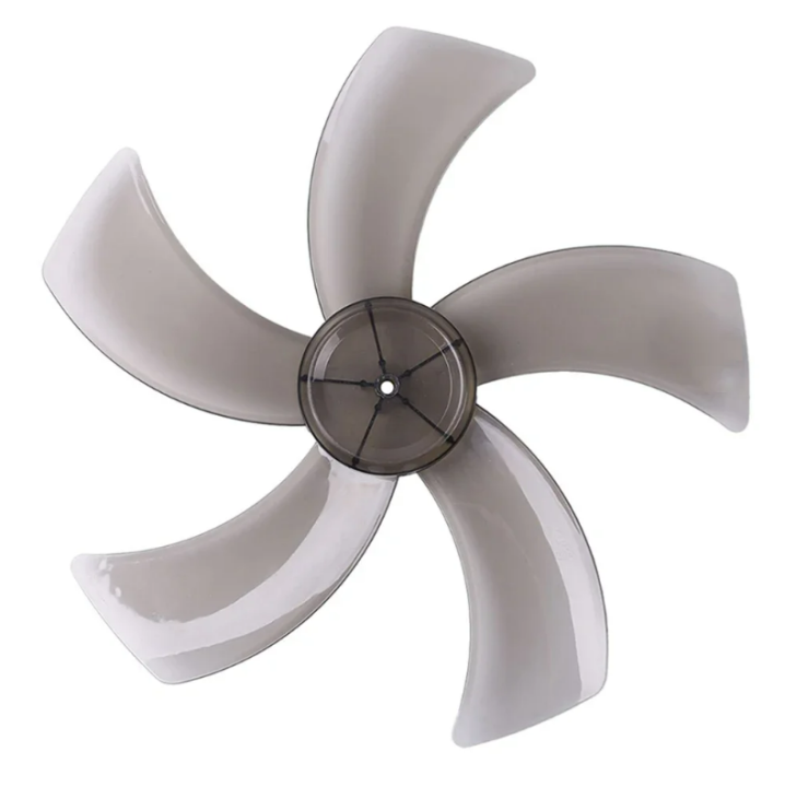 Portable 5-Blade AS Plastic Fan for Table and Stand Use