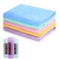 Color Random Car Wash Towel Cleaner Car Body Window Cleaning Rag Water Absorption Drying Cloth Home Supplies. 