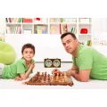 2X Mechanical Chess Clock Analog for Chess Game Timer Clock Official Clocks No Battery Needed. 