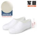 Factory Sanitary Boots Mid-High Tube White Rain Boots Non-Slip Oil Resistant and Alkali Resistant Rubber Boots Men and Women Chef Work Shoes. 