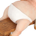 Pig Statue Resin Vibrant Colors Rustic Lying On Bench Cute Funny Mini Pig Figurine Lifelike Look for Family Office. 