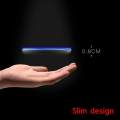 Portable New Generation Ultra Thin Metal Round Shape Qi Wireless Charger Charging Pad. 