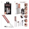 18k Gold Plated Rechargeable Facial Trimmer Frt Finishing Touch Flawlbss or Flawless Hair Remover Machine. 