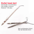 Stainless Steel Fishing Dart Outdoor Arrowhead Fish Sling Bow Arrow Shooting Catapult Dart Hunting Spearfishing Tool BOYUAN. 