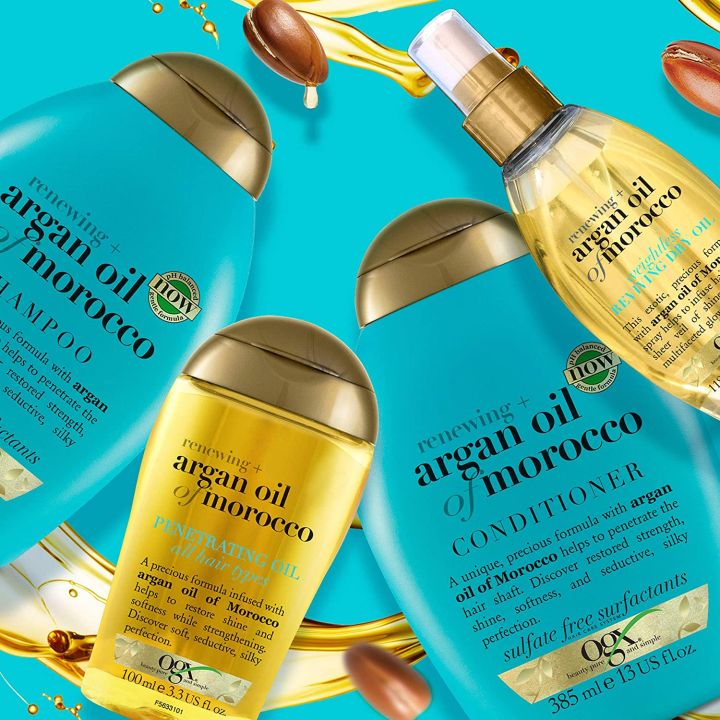 OGX%20Argan%20Oil%20of%20Morocco%20Sulfate%20Free%20Shampoo%20for%20Dry%20Hair,%20385%20ml%20(Pack%20of%201)%20-%20Image%205