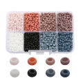 3400pcs/Box 3mm Czech Charm Crystal Glass Seed Beads Kits for DIY Handmade Supplies Accessories. 