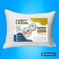 PILLOW COMFY CROWN POLY FIBER PILLOW- 18X27 HOTEL GRADE. 