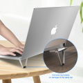 Metal Foldable Laptop Stand Base Non-slip Desktop Portable Notebook Holder Cooling Bracket For Laptops. 