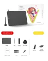 VEIKK VK640 VK1060 VK1060PRO Graphic Tablet Digital Drawing Pad Pen Tablet with 8192 Tilt function Passive Pen. 