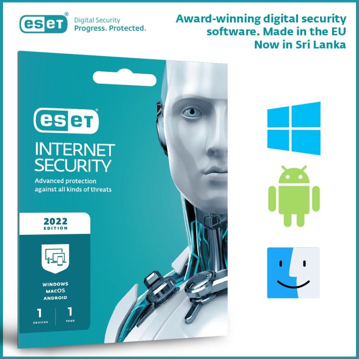 ESET Internet Security 2022 1 year 1 user