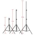 2.1m  6.8ft Professional Studio Photography Selfie Durable High Quality Tripod Stand. 