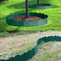40Pcs Garden Landscape Edging Border Lawn Edging Decorative Landscape Fence Border for Yard Lawn Flower Bed Border Red. 