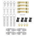68 Pcs Picture Frame Hanging Hooks for Wall Mount. 