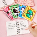 80 Sheets 3D Three-dimensional Painting Coil Notebook Mini Pocket Notepad Kawaii Diary Portable Blank Memo Pad Stationery Supply. 