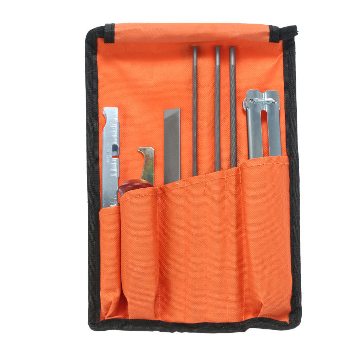 Chainsaw Sharpener File Kit Chainsaw Chain Sharpener Chain Parts Set, 5 ...