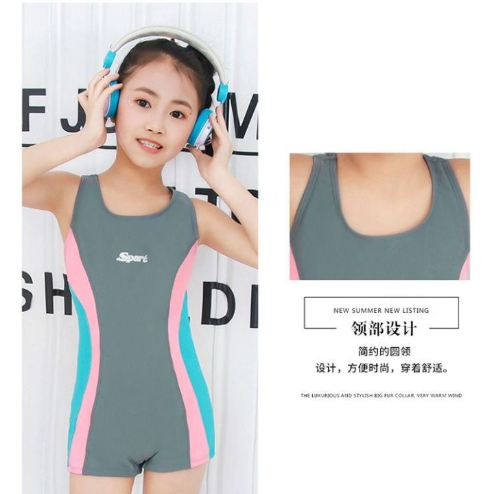 Children's%20Swimsuit%20Girl's%20Swimsuit%20One-Piece%20Professional%20Student%20Swimwear%20Medium%20and%20Large%20Children's%20Professional%20Sports%20Boxer%20Children's%20Swimwear%20-%20Image%208