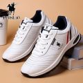 Paul Leather Men's Shoes2023Spring and Autumn New Sports Shoes Men's Casual Leather Shoes Air Cushion Shoes Men's Easy Wear Shoes. 