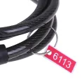 Cycling security 4 digit combination password bike bicycle cable chain lock. 