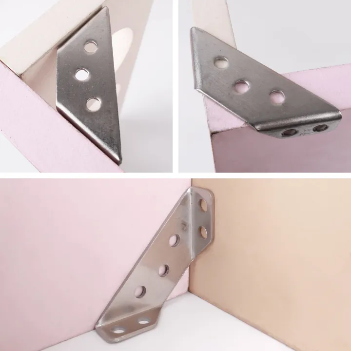 1/10%20Set%20Stainless%20Steel%20Universal%20Furniture%20Corner%20Bracket%20Angle%20Fasten%20Connector%20Bedframe%20Cabinet%20Drawer%20Chair%20Hardware%20Triangle%20Support%20Frame%20-%20Image%206