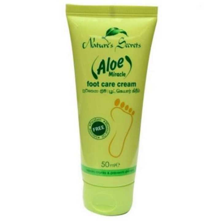 Nature's Secrets Aloe Miracle Foot Care Cream 50 ml